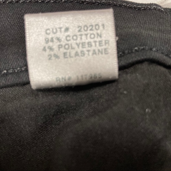 J Brand Skinny Leg in Black sz 26 - Picture 9 of 10